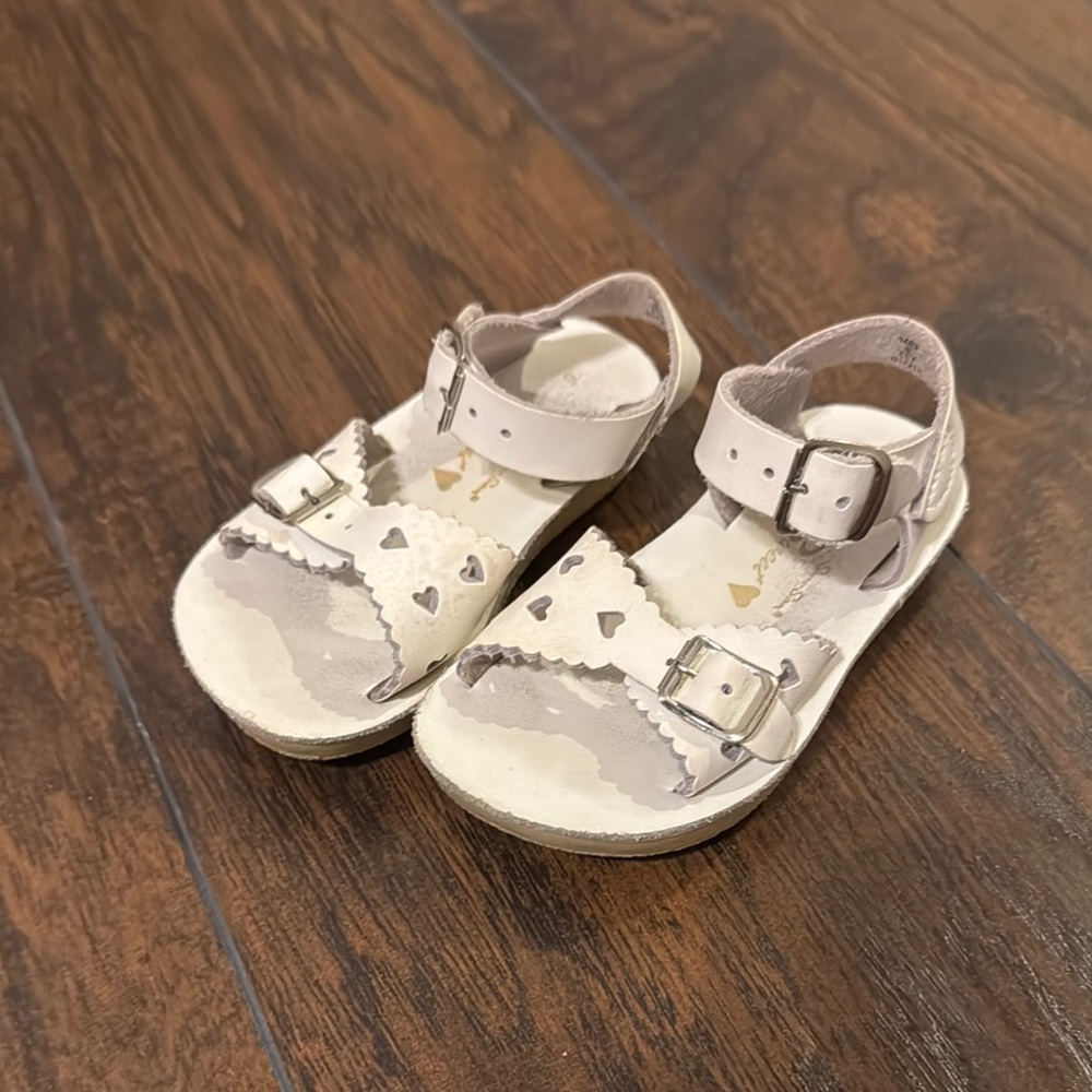 Kids Sandals with Heart Design